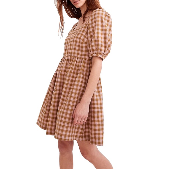 Madewell Square Neck Dress - Picture 1 of 10